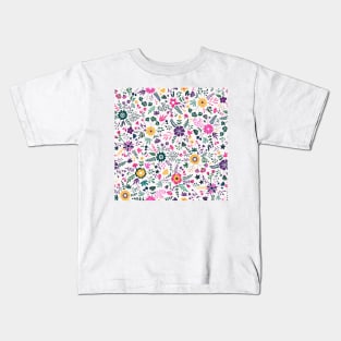 Bright Florals Kids T-Shirt